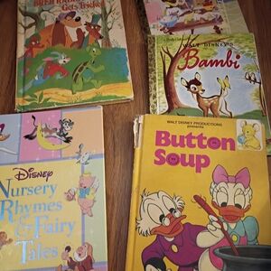 5 Disney Children's Book Collection